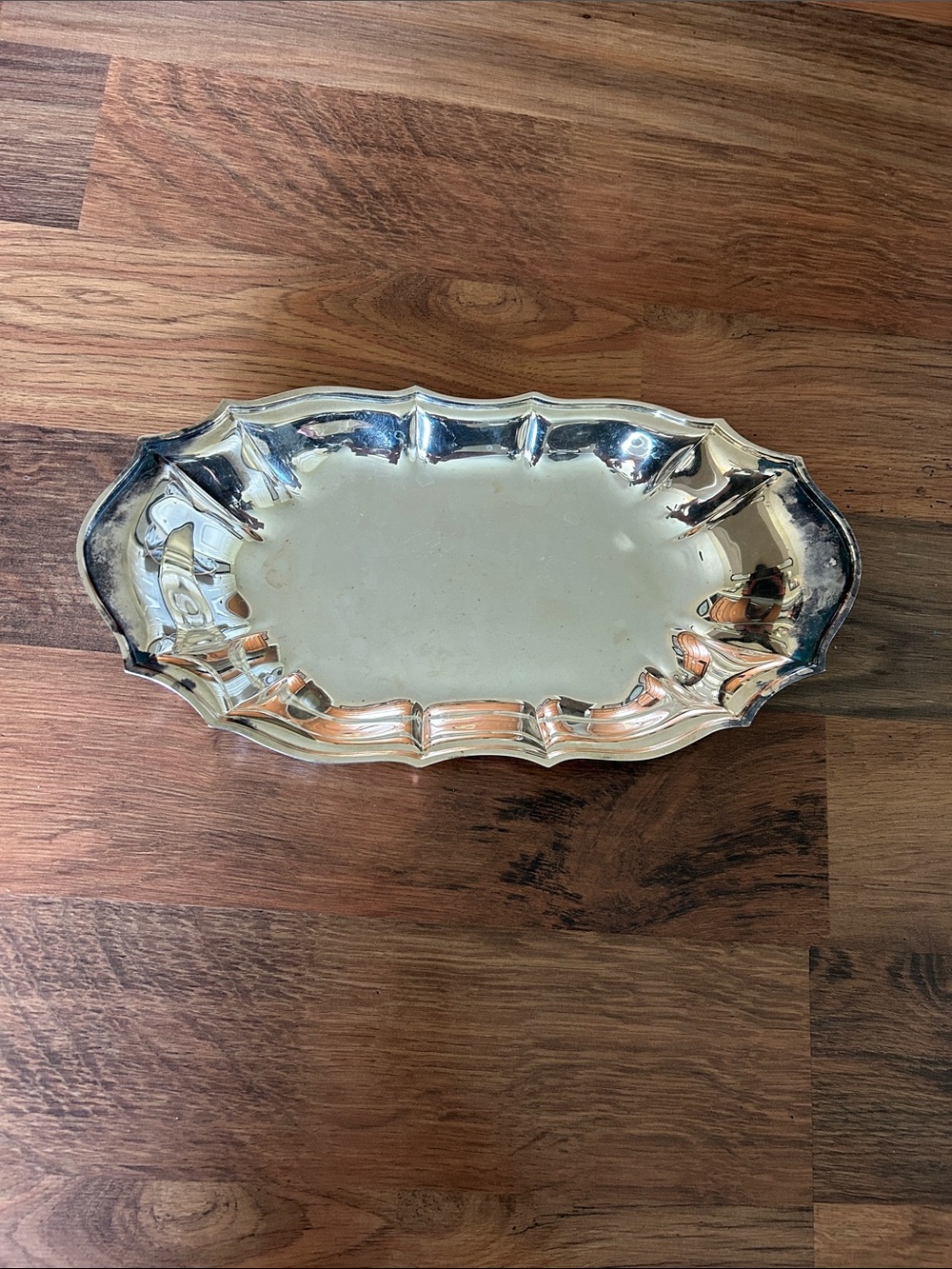 Vintage - Silver plated - Trinket Tray